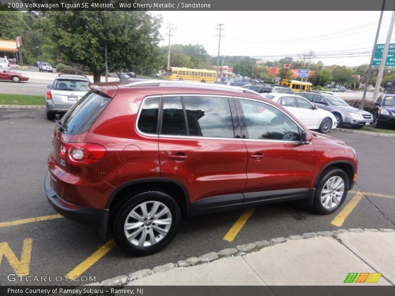 Wild Cherry Metallic / Sandstone 2009 Volkswagen Tiguan SE 4Motion