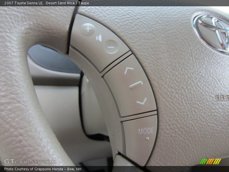 Desert Sand Mica / Taupe 2007 Toyota Sienna LE