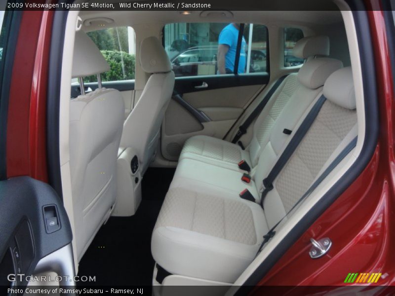Wild Cherry Metallic / Sandstone 2009 Volkswagen Tiguan SE 4Motion
