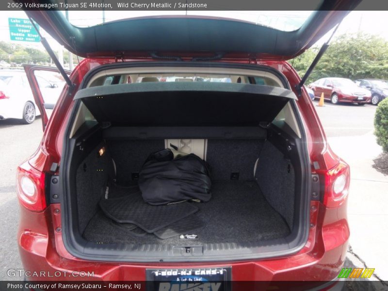 Wild Cherry Metallic / Sandstone 2009 Volkswagen Tiguan SE 4Motion