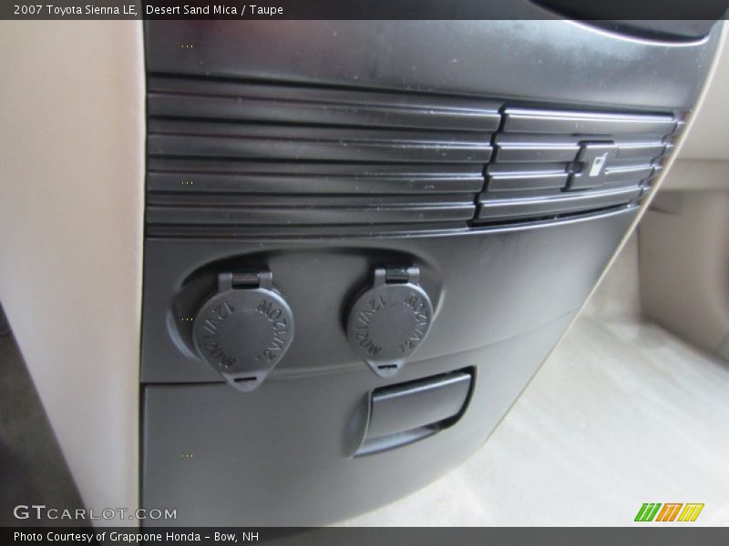 Desert Sand Mica / Taupe 2007 Toyota Sienna LE