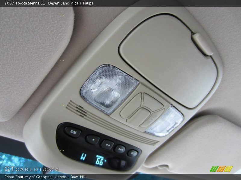 Desert Sand Mica / Taupe 2007 Toyota Sienna LE