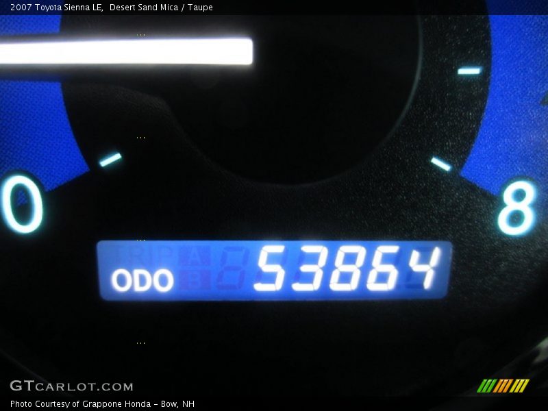Desert Sand Mica / Taupe 2007 Toyota Sienna LE