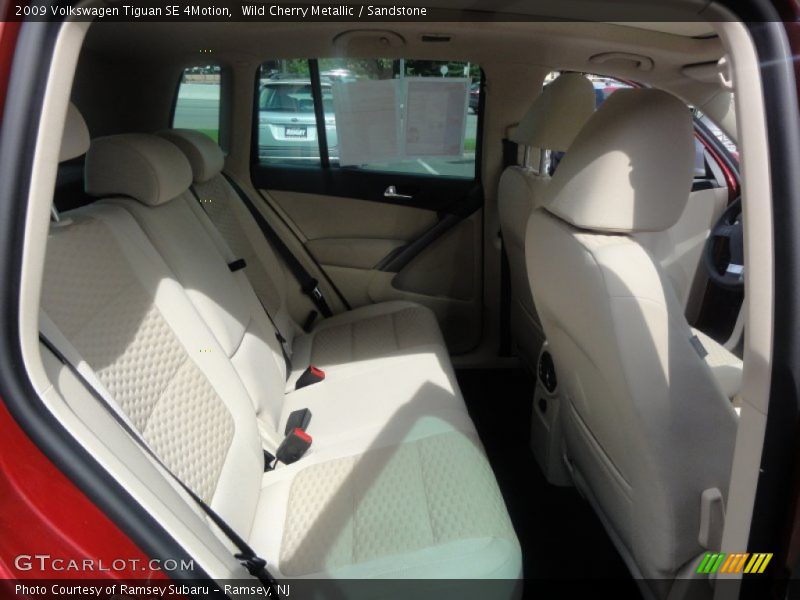 Wild Cherry Metallic / Sandstone 2009 Volkswagen Tiguan SE 4Motion