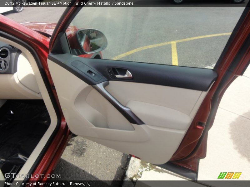 Wild Cherry Metallic / Sandstone 2009 Volkswagen Tiguan SE 4Motion