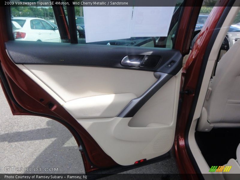 Wild Cherry Metallic / Sandstone 2009 Volkswagen Tiguan SE 4Motion