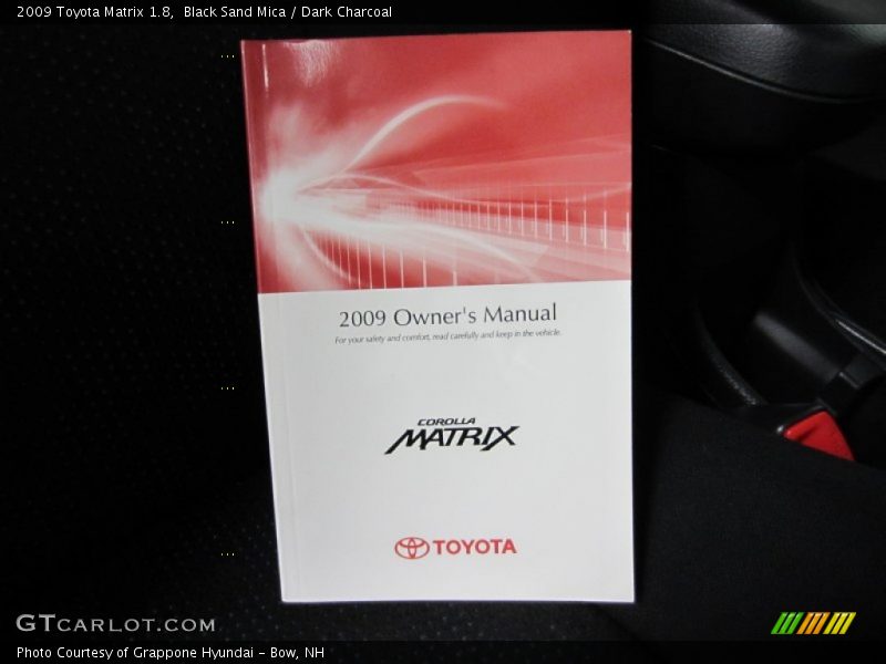 Black Sand Mica / Dark Charcoal 2009 Toyota Matrix 1.8