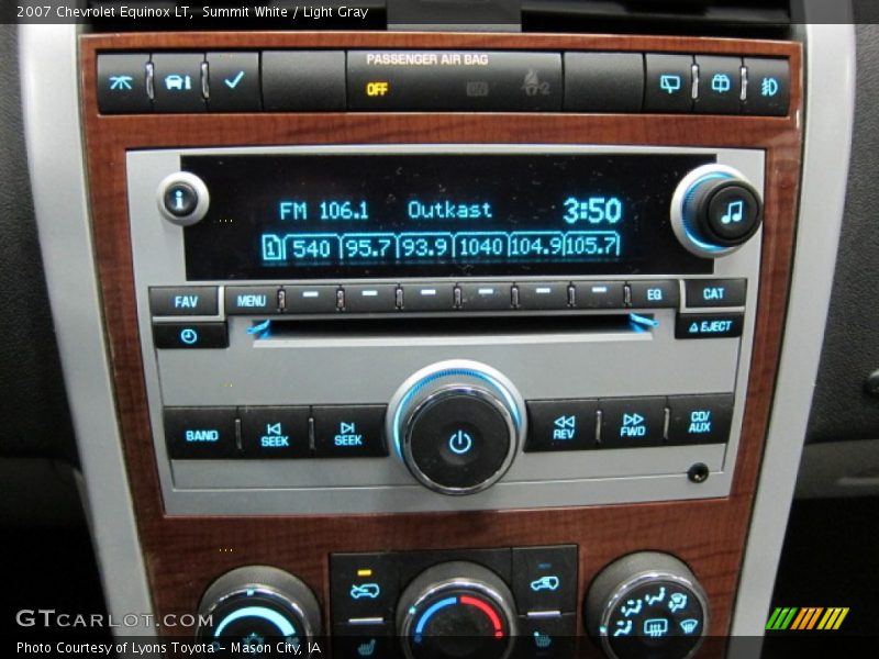 Summit White / Light Gray 2007 Chevrolet Equinox LT