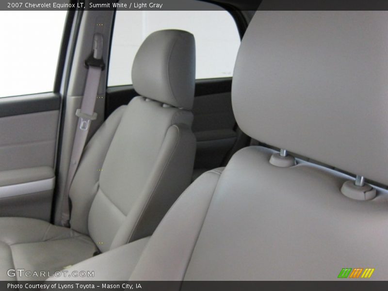 Summit White / Light Gray 2007 Chevrolet Equinox LT