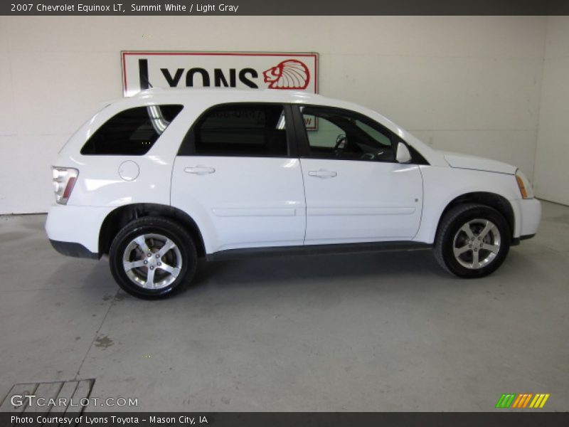 Summit White / Light Gray 2007 Chevrolet Equinox LT