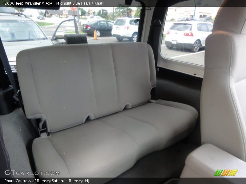 Midnight Blue Pearl / Khaki 2006 Jeep Wrangler X 4x4