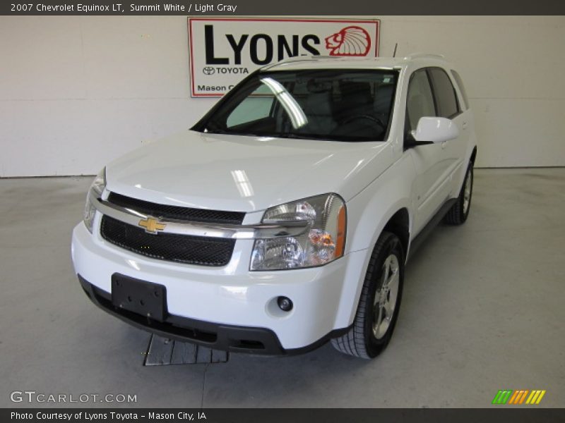 Summit White / Light Gray 2007 Chevrolet Equinox LT