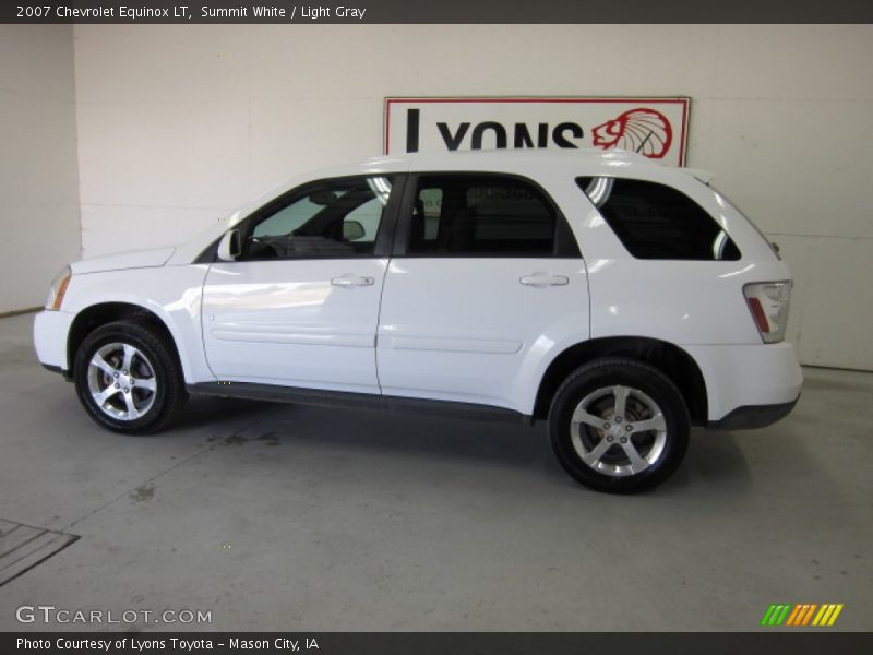 Summit White / Light Gray 2007 Chevrolet Equinox LT