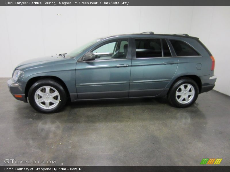 Magnesium Green Pearl / Dark Slate Gray 2005 Chrysler Pacifica Touring