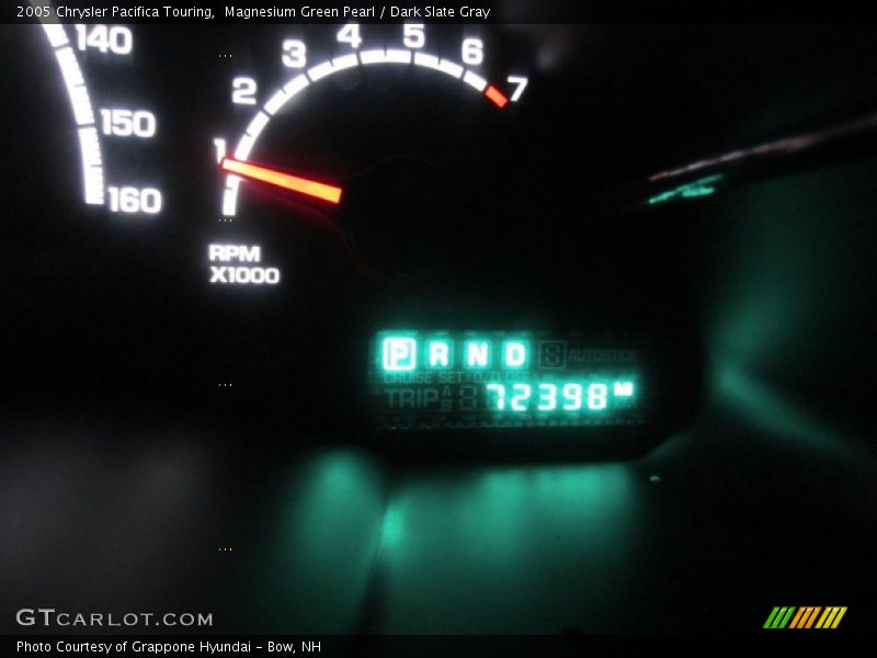 Magnesium Green Pearl / Dark Slate Gray 2005 Chrysler Pacifica Touring