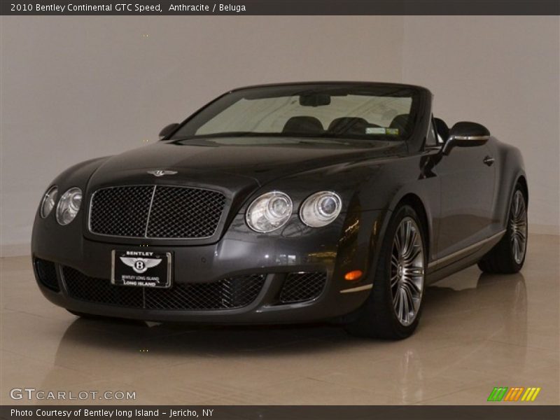 Front 3/4 View of 2010 Continental GTC Speed