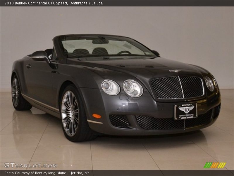 Front 3/4 View of 2010 Continental GTC Speed