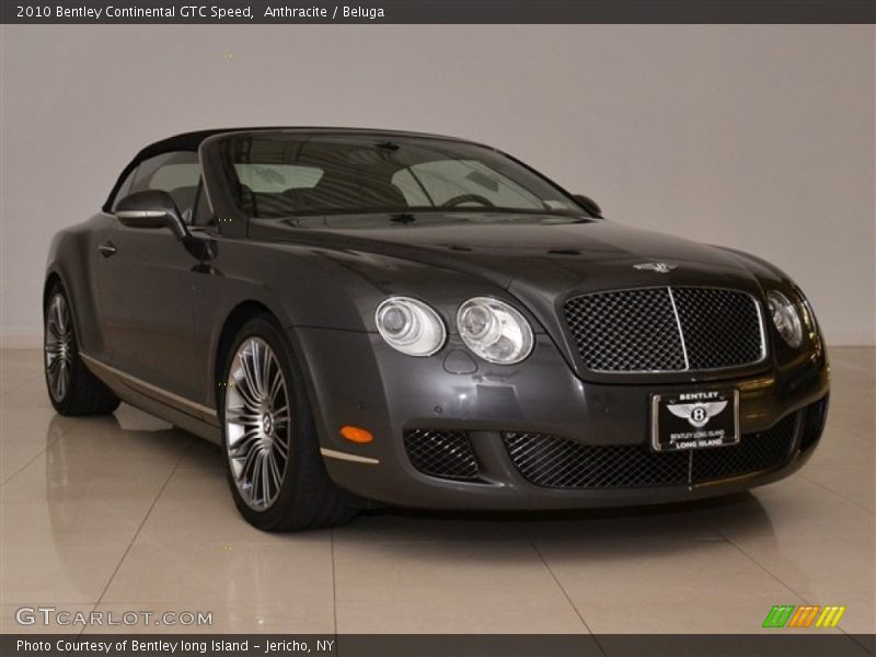 Anthracite / Beluga 2010 Bentley Continental GTC Speed