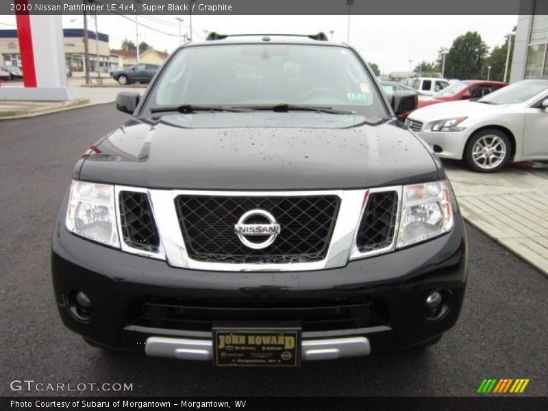 Super Black / Graphite 2010 Nissan Pathfinder LE 4x4