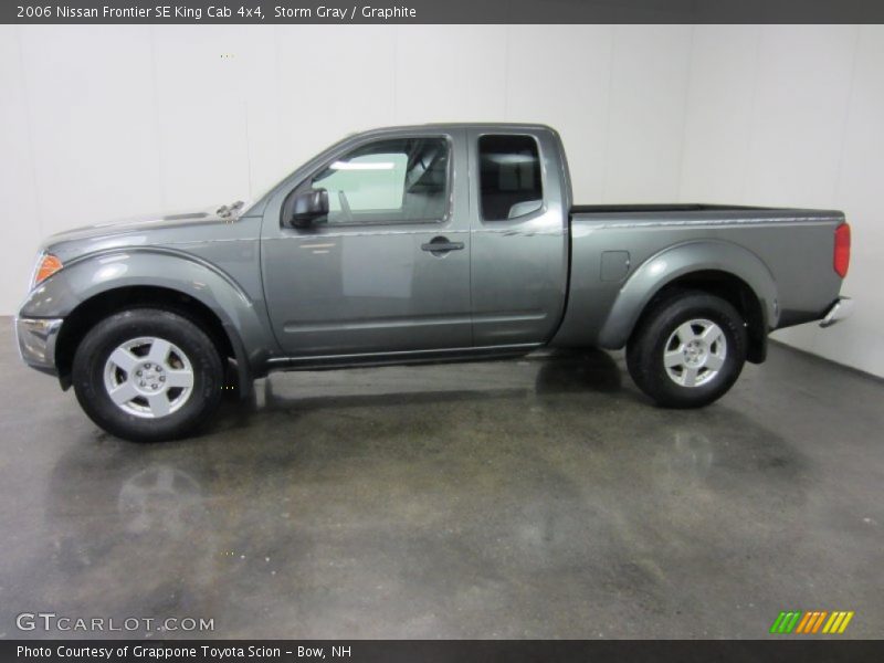 Storm Gray / Graphite 2006 Nissan Frontier SE King Cab 4x4