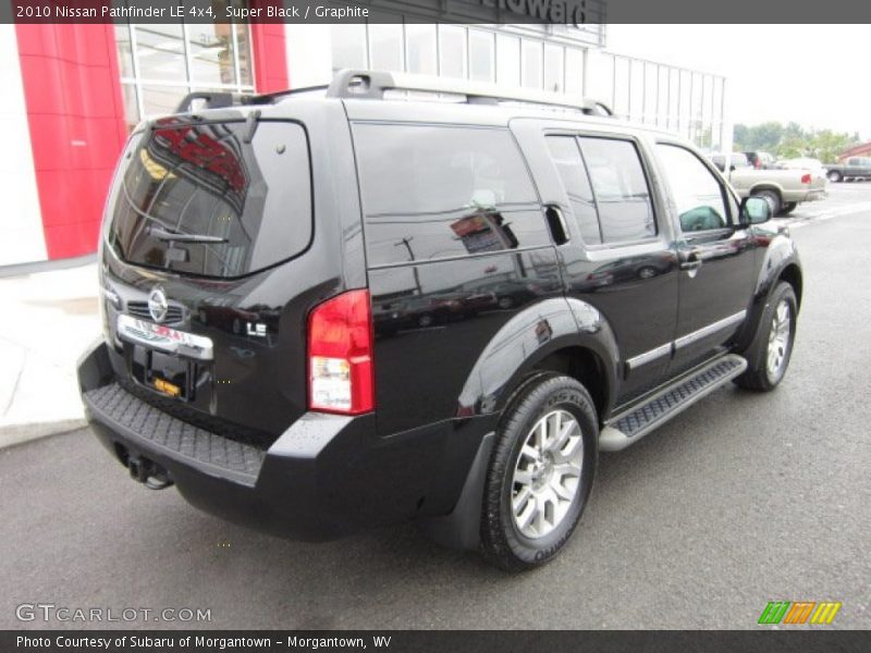 Super Black / Graphite 2010 Nissan Pathfinder LE 4x4