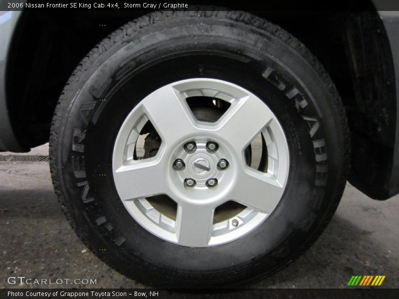 Storm Gray / Graphite 2006 Nissan Frontier SE King Cab 4x4