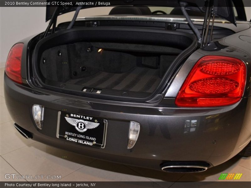  2010 Continental GTC Speed Trunk