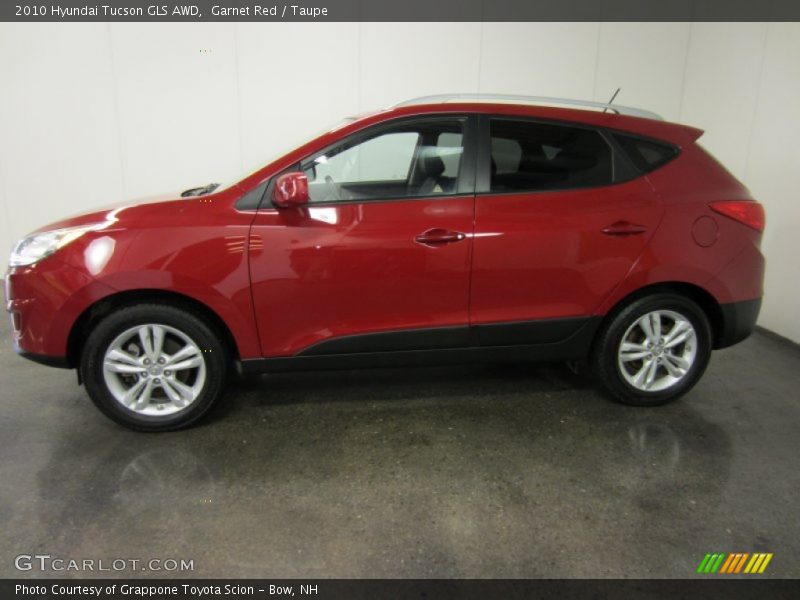  2010 Tucson GLS AWD Garnet Red