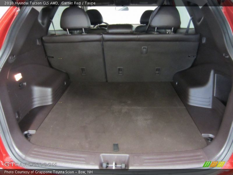  2010 Tucson GLS AWD Trunk