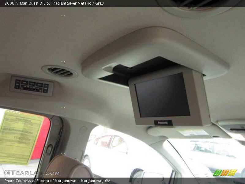 Radiant Silver Metallic / Gray 2008 Nissan Quest 3.5 S