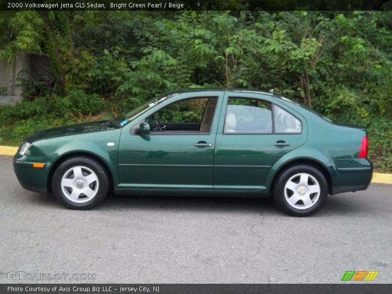  2000 Jetta GLS Sedan Bright Green Pearl