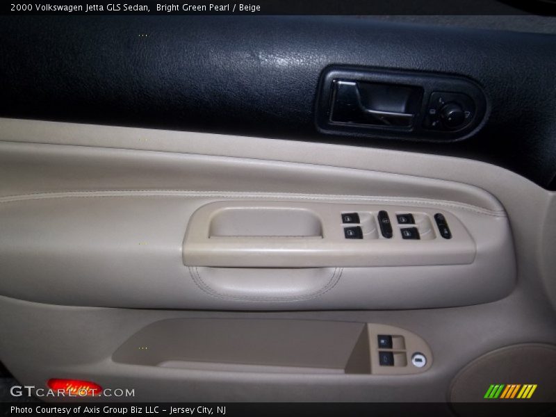Bright Green Pearl / Beige 2000 Volkswagen Jetta GLS Sedan