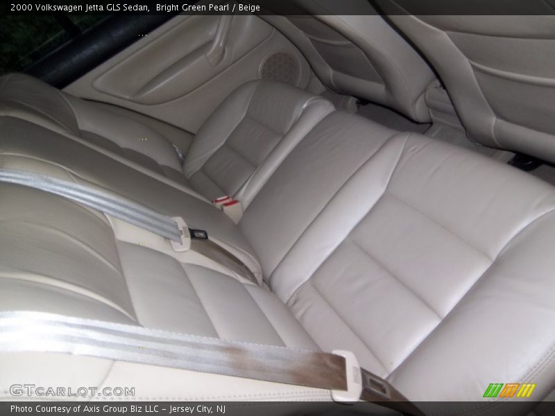 Bright Green Pearl / Beige 2000 Volkswagen Jetta GLS Sedan
