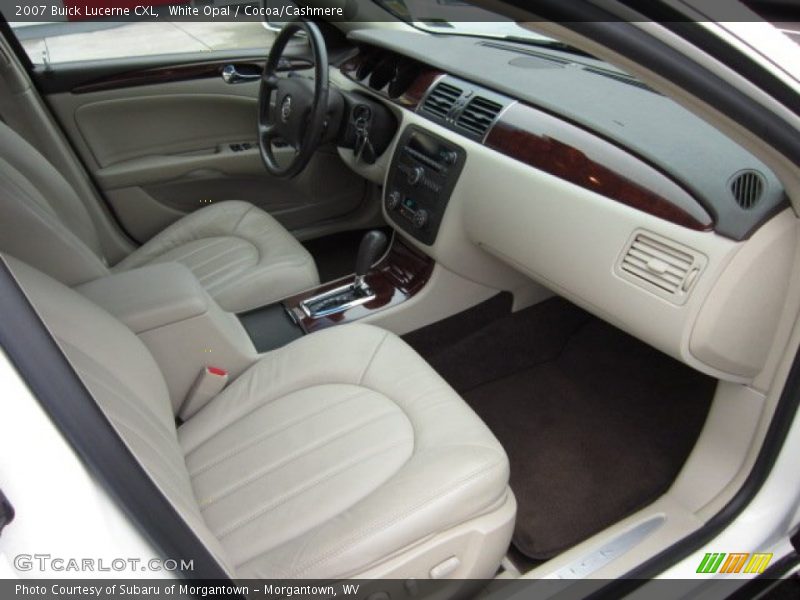 White Opal / Cocoa/Cashmere 2007 Buick Lucerne CXL