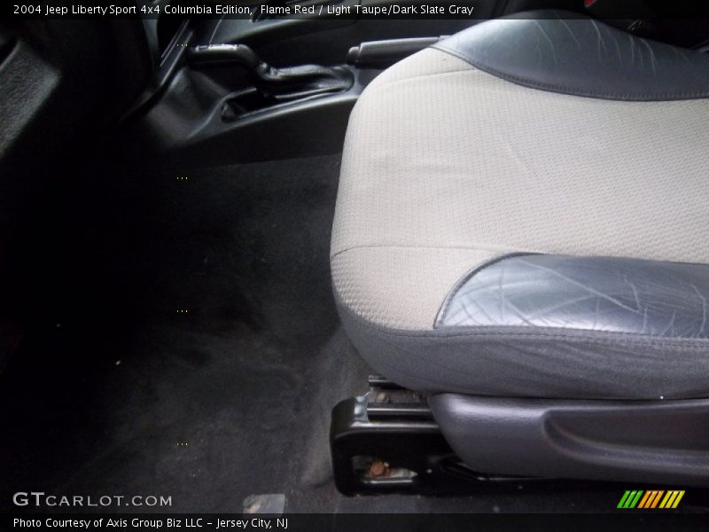 Flame Red / Light Taupe/Dark Slate Gray 2004 Jeep Liberty Sport 4x4 Columbia Edition