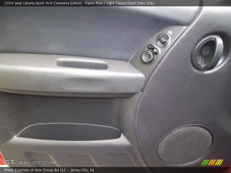 Flame Red / Light Taupe/Dark Slate Gray 2004 Jeep Liberty Sport 4x4 Columbia Edition