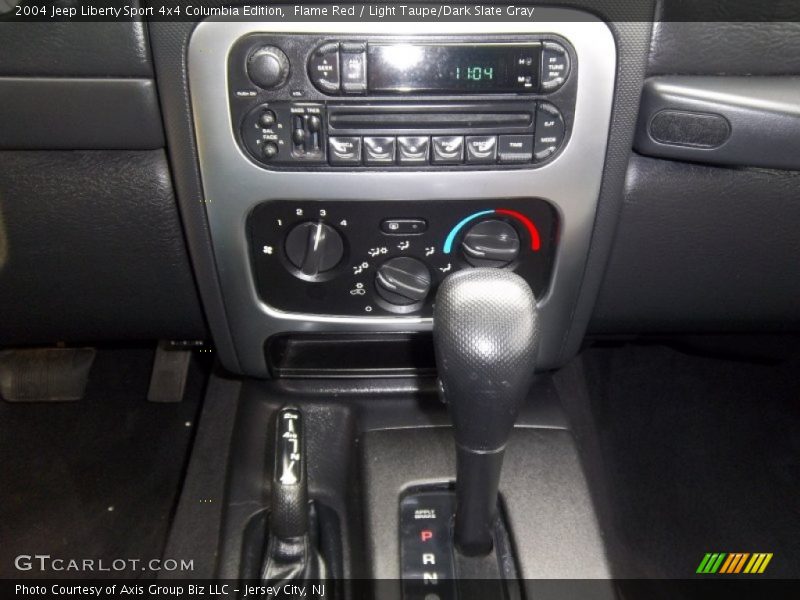 Flame Red / Light Taupe/Dark Slate Gray 2004 Jeep Liberty Sport 4x4 Columbia Edition