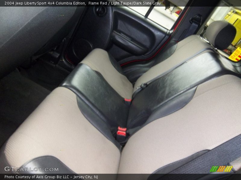 Flame Red / Light Taupe/Dark Slate Gray 2004 Jeep Liberty Sport 4x4 Columbia Edition