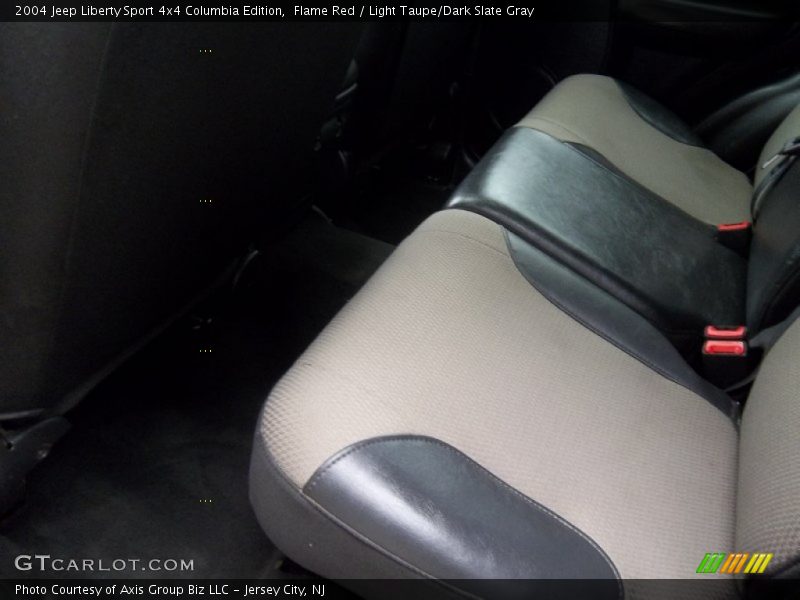 Flame Red / Light Taupe/Dark Slate Gray 2004 Jeep Liberty Sport 4x4 Columbia Edition