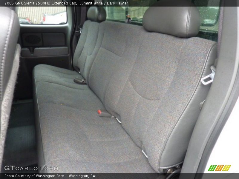 Summit White / Dark Pewter 2005 GMC Sierra 2500HD Extended Cab