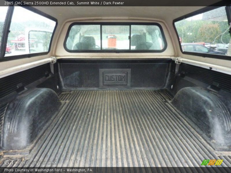 Summit White / Dark Pewter 2005 GMC Sierra 2500HD Extended Cab