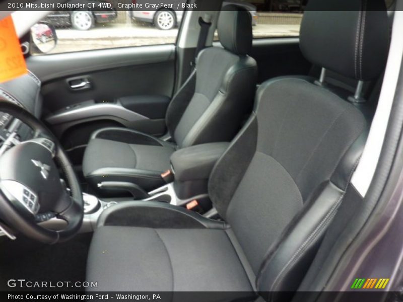  2010 Outlander GT 4WD Black Interior