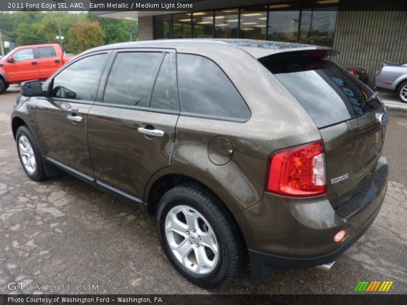 Earth Metallic / Medium Light Stone 2011 Ford Edge SEL AWD