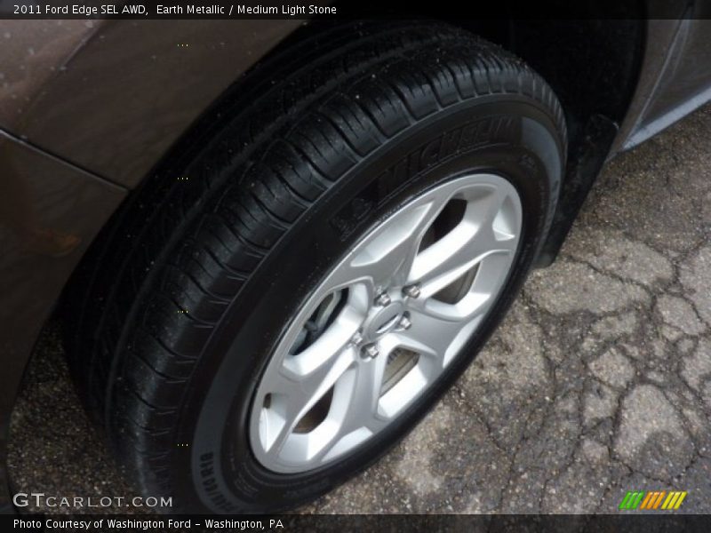 Earth Metallic / Medium Light Stone 2011 Ford Edge SEL AWD
