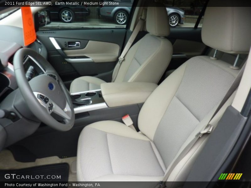 Earth Metallic / Medium Light Stone 2011 Ford Edge SEL AWD