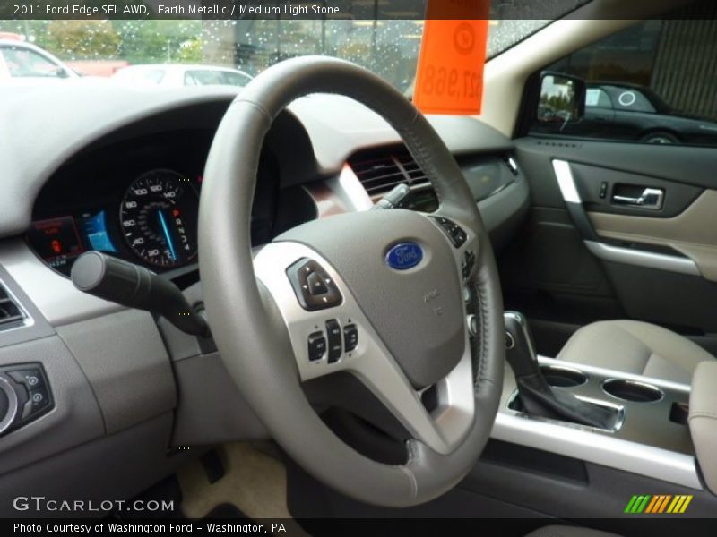 Earth Metallic / Medium Light Stone 2011 Ford Edge SEL AWD