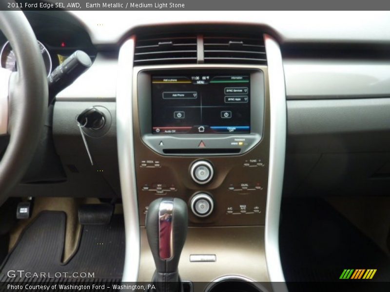 Earth Metallic / Medium Light Stone 2011 Ford Edge SEL AWD