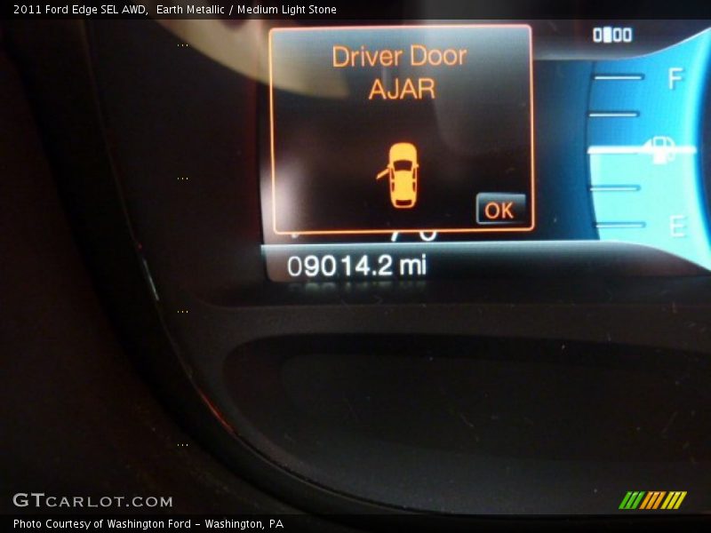 Earth Metallic / Medium Light Stone 2011 Ford Edge SEL AWD