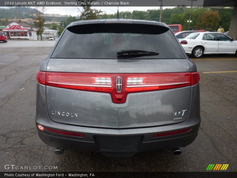 Sterling Grey Metallic / Charcoal Black 2010 Lincoln MKT AWD EcoBoost