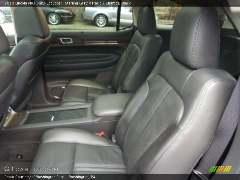 Sterling Grey Metallic / Charcoal Black 2010 Lincoln MKT AWD EcoBoost